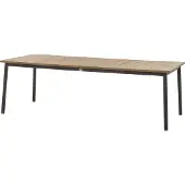 Apple Bee Tafel Applebee Milou Dining 240 x 100 Aluminium Black Antique Teak