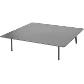 Cotoons Loungetafel Kick Black 95 x 95 x 24 cm