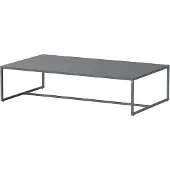4 Seasons Outdoor Valetta coffee table Alu 120 X 70 x 30 cm. Alu legs