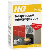 Hg reinigingscups Voor Nespresso Machines - 6 Stuks