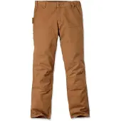 Carhartt - Stretch Duck Double Front - Vrijetijdsbroek 31 - Length: 32, bruin