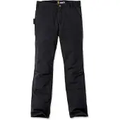 Carhartt - Stretch Duck Double Front - Vrijetijdsbroek 38 - Length: 34, zwart