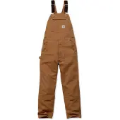 Carhartt R01 Duck Bib, overalls ,zwart ,W48/L30
