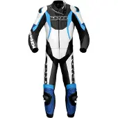 Spidi Sport Warrior Touring, leren pak 2pcs. ,witte/blauw ,50