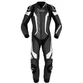 Spidi Laser Pro, lederen pak 1st. geperforeerd ,Zwart/Wit ,56