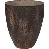 Pottery Pots Bloempot Oyster Bernd M Imperial Brown 42,5 x 48 cm