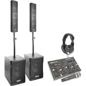 VONYX Complete Vonyx 2.2 geluidsinstallatie 1500W met bluetooth mixer