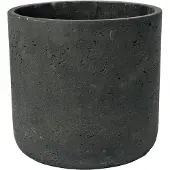 Pottery Pots Bloempot Rough Charlie XXL Black Washed 44 x 43 cm