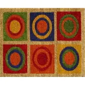Intergard Deurmat Zon kleurrijke designmat 40x60cm