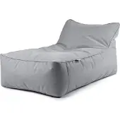 Extreme Lounging - b-bed lounger pastel - ligbed tuin - zitzak vulling - binnen & buiten - uv- en waterbestendig - Pastel grey