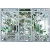 Komar Fotobehang Orangerie - Groen - 2,70m X 368cm