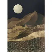 Overig Fotobehang Mountain Spike - Bruin - 2,80m X 200cm