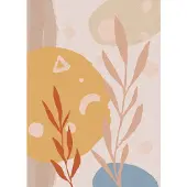 Overig Fotobehang Bohemia Scandi - Meerkleurig - 2,80m X 200cm