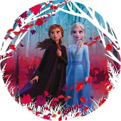 Komar Fotobehang Zelfklevend vlies - Frozen 2 Winter is Coming - Afmeting 125 x 125 cm (1 stuk)