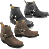 Kochmann City Biker, korte laarzen ,zwart ,45