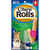Inaba 12x Ciao Kattensnack Churu Rolls Kip - Tonijn 40 gr