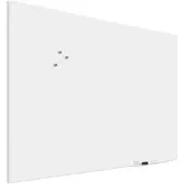 Ivol Premium glassboard met blinde bevestiging - 90x120 cm - Wit