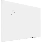 Ivol Premium glassboard met blinde bevestiging - 60x90 cm - Wit