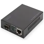 Digitus DN-82140 Mediaconverter LAN 10/100/1000 MBit/s, SFP, IEEE 802.3z 1000BASE-LX, IEEE 802.3z 1000BASE-SX 10 / 100 / 1000 MBit/s