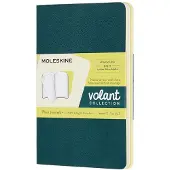 Moleskine Volant Journals - Pocket - Blanco - Groen/Geel