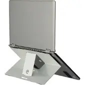 R-Go Tools Riser Attachable laptopstandaard zilver