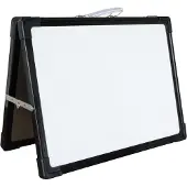 Ivol Portable whiteboard met zwarte rand 30x40 cm