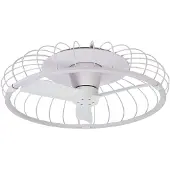 Mantra-Iluminacion Nature LED plafondventilator, wit, CCT-app, Ø 79 cm - Mantra , Nature, dimbare, Wit, Woonkamer, Kunststof