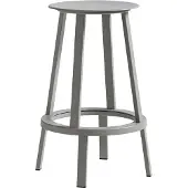 HAY Revolver barkruk Sky grey, low