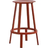 HAY Revolver barkruk Red, low