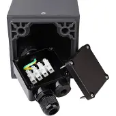 Deko-light 733064 Facado Socket Staande buitenlamp E27 20 W Donkergrijs