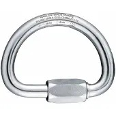 BEAL Maillon Semi Circular Galva Karabijnhaak Zilver 10 mm