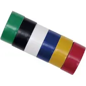 Work-it isolatietape 6 rollen 19mm x 2,5 meter