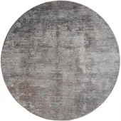 Veer Carpets Vloerkleed yara brown ø200 cm