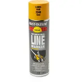 Rust-Oleum 2348 Hard Hat Lijnenverf Spuitbus - Geel - 0,5L