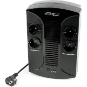 24.Se UPS noodstroomvoeding met 4 aansluitingen - 650VA - 390W / zwart