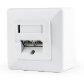 24hShop Cat 6 wandcontactdoos - inbouw en opbouw - UTP