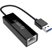 ORICO USB-A naar RJ45 Gigabit Ethernet Adapter - 0,15 meter - Zwart