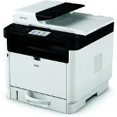 Ricoh M 320F A4 mono Laser MFP 10,20cm (4") 1 (Laser, Zwart-wit), Printer, Wit, Zwart