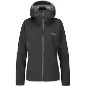 Rab Downpour Plus 2.0 Women's Waterproof Jacket Black || Maat: XL