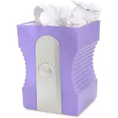 Balvi Papierbak Prullebak Vuilbak Potloodslijper Paars Violet Mauve