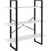 vidaXL Boekenkast 100x30x105 cm bewerkt hout wit