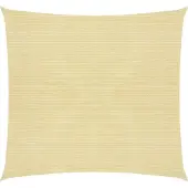 vidaXL Zonnezeil 160 g/m² 4,5x4,5 m HDPE beige