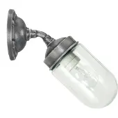 Ks Verlichting Forty-Five Muurlamp Zilver