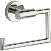 Wenko Bosio toiletrolhouder zonder klep RVS glanzend