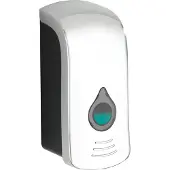 Wenko Desinfectie & Zeepdispenser Ranera L - 750ml kunststof chroom - Wandmontage - Zeeppomp