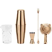 Paderno Cocktailset Crystal Mirror Copper (Set van 5)