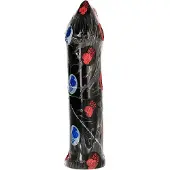 All Black Anaal Dildo 24 cm - zwart