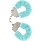 ToyJoy Furry Fun - Handboeien - Pale Blue