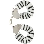ToyJoy Furry Fun - Handboeien - Zebra Plush
