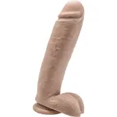 Get Real 10" Dong Met Ballen Blank